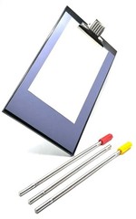 3 Bars and 1 Bed Stainless Steel Wire Wound Rod White, Yellow and Red