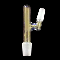 18mm Male To 14mm Male V Shape Glass Adapter | US SELLER | FREE SHIPPING