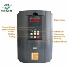 Variable Frequency Drive VFD Vector Single to 3 Phase Converter, 220VAC