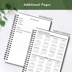 Check Registers for Personal Checkbook, Double Spiral Check Register Book, Budge