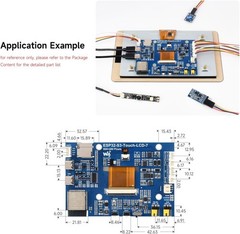 Advanced 7-Inch Touch Screen LCD Board – Supports Wi-Fi, Bluetooth & I2C Control