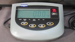 OHAUS Champ Square CQ50L 18×18 100lb Benchtop Scale w/ CD-11 Indicator & P/S