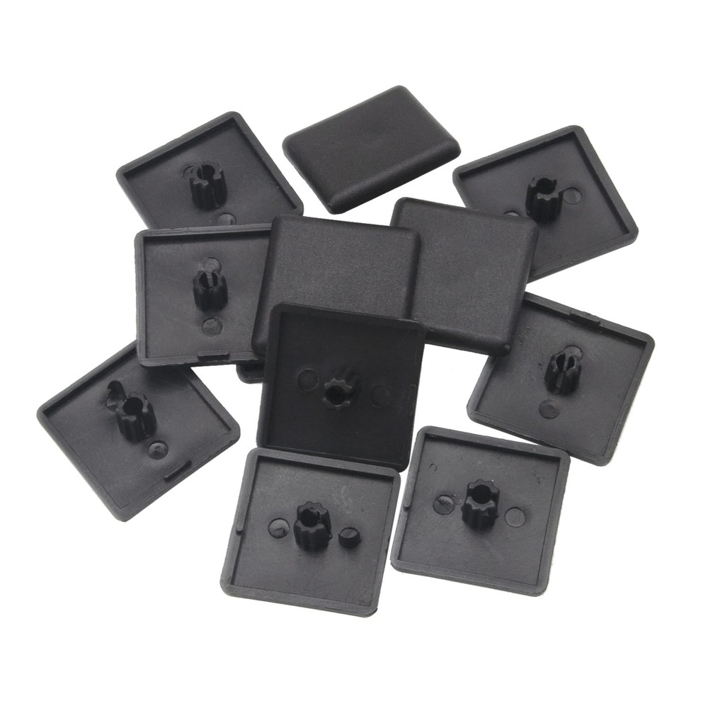 12 PCS 3030 Series European Standard Aluminum Profile End Cap T-Slot Cover