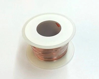 MW22-1/4, 22 Gauge Insulated Magnet Wire 1/4 Pound Roll (125′ Approx.) 22AWG