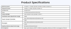 Optical Digital Automatic Phoropter CE Approved Auto Refractometer