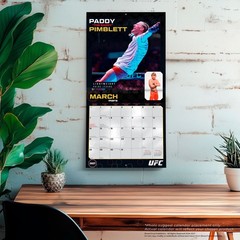 UFC Athletes OFFICIAL | 2027 12×24″ (Hanging) Monthly Square Wall Calendar