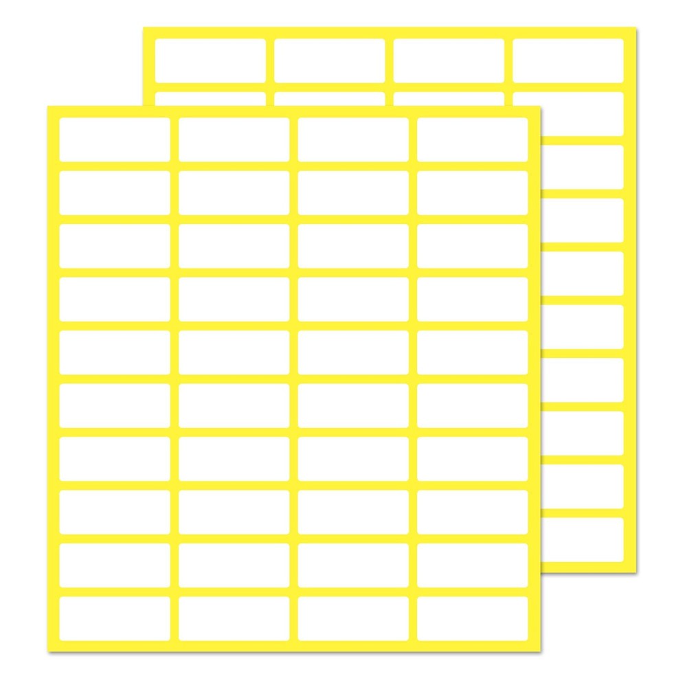 4000 Pieces, 0.75″ x 0.3″ – Small Price Stickers, White Pricing Labels | Small L