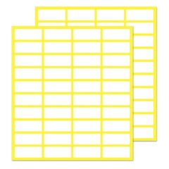4000 Pieces, 0.75″ x 0.3″ – Small Price Stickers, White Pricing Labels | Small L