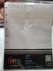 The Happy Planner Classic Todays Plan Filler Paper 40 Pages Brand New