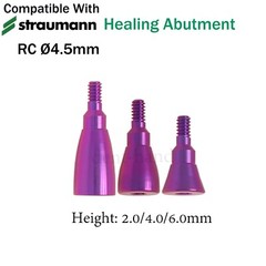 RC Dental Healing Abutment Caps Cover Screw Fit ITI Straumann BL/BLT Implant Sys