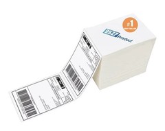 9527 Product 4 x 6 Thermal Labels -Pack of 100 Fanfold Labels for Direct Thermal