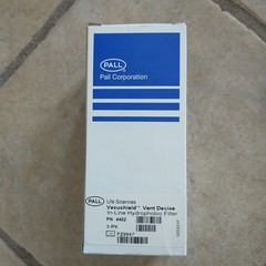 3 PACK Pall Corporation 4402 Vacushield Vent Device PTFE Filter 50 mm Hose Barb