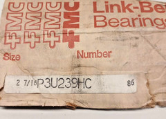 Link-Belt P3-U239HC Pillow Block Ball Bearing 2-bolt 2-7/16 (2.4375) bore