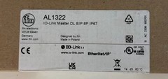 IFM AL1322 IO-Link Master DL EIP 8P IP67 New In Box