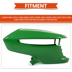 Lawn Mower Front Hood For John Deere X300 304 310 320 340 360 Tractors #M152313