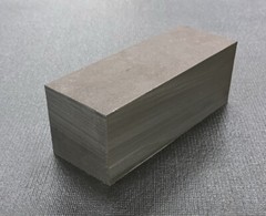 2 1/4” Thickness 4130 Heat Treated Steel Square Bar 2.25” x 2.25” X 6” Length