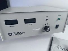 EMSC EM150hpv 150W Xenon Arc Lamp PSU w/ Dented Case See Pic- Working See Desc