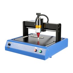 110V Electric Metal Marking Machine Dot Peen 200x150mm for Number Letter Label