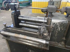 18″ WIDE X 4500 LB X 3″ ARBOR STANAT MODEL #S-180 SLITTING LINE: STOCK #13717