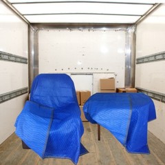 UBMOVE Pro Moving Blankets (6 Pack) 35lbs/doz 2.92lb/ea 72″x80″ Blue