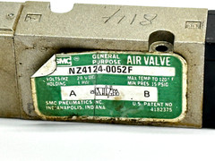 SMC NZ4124-0052F Pneumatic Air Valve 24VDC