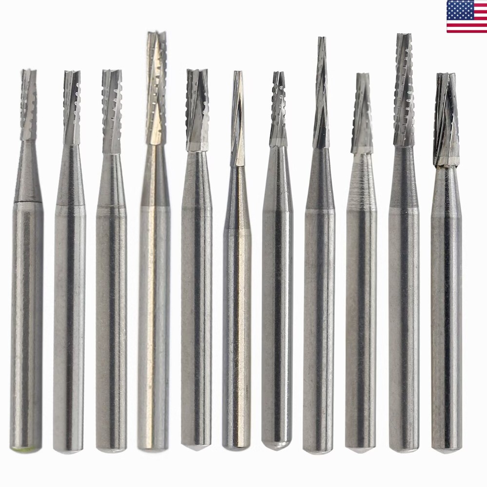 Wave Dental Carbide Bur High Speed FG 555 557 699 702 701L Prima Midwest Burs