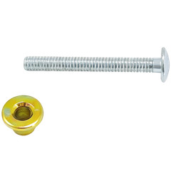 Pack of 100 For Peterbilt 379 Hucks & Collars – 3/16″ New Medium Flange Collars
