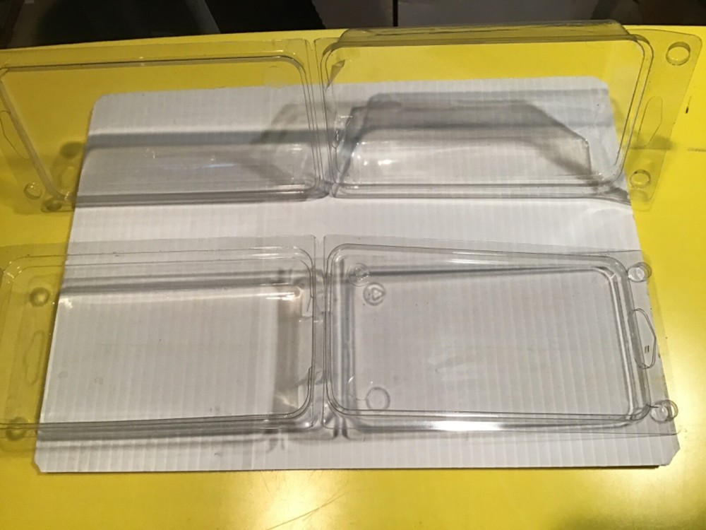 Clamshell Large Hangable Blister Pack (36 pcs) Clear 6L x 1-1/4 D 3-1/4W