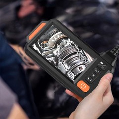 Dual Lens Endoscope Camera with Light 1080P HD Borescope, IP67 Waterproof Camera