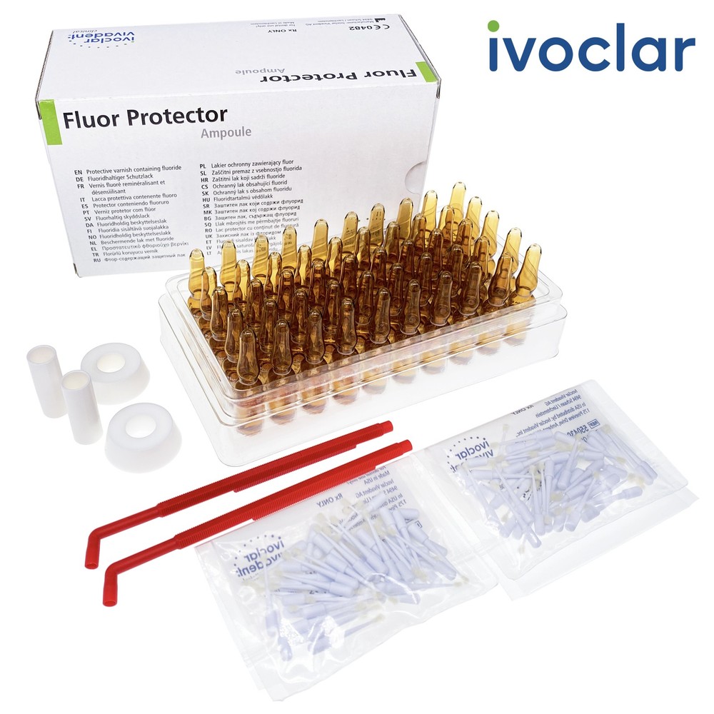 40 Bottles/Box Fluor Protector Dental Fluoride Varnish Ivoclar Vivadent 1×0.4ML