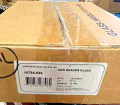 VWR 10754-946 50mL Low Form Griffin Beaker – Box of 12