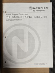 Honeywell Notifier HPF-PS10B 24VDC 10A Remote Power Supply Fire Alarm PSE-10