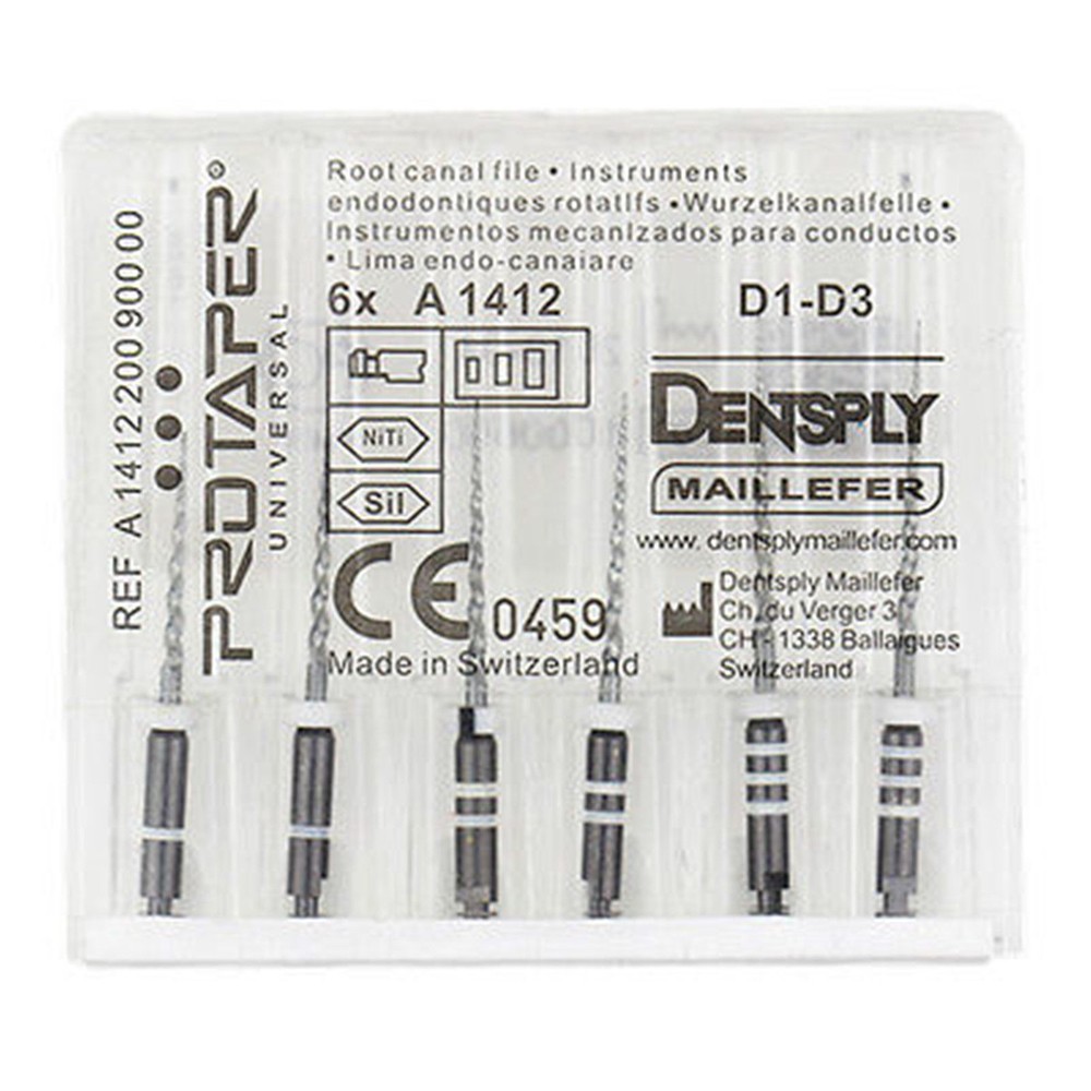 10Packs Dentsply ProTaper Universal Rotary Retreatment Files D1,D2,D3,D1-D3