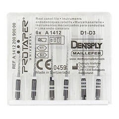10Packs Dentsply ProTaper Universal Rotary Retreatment Files D1,D2,D3,D1-D3