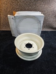 (QTY 1) Carlisle Steel Non-Reversible Off-White AG Wheel Rim 16×6 6×152.4 1mm
