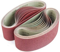 20PCS 3x21inch Sanding Belts 40 60 80 120 150 240 400 Grit Belt Sander Sandpaper