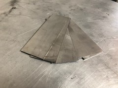 2 Pieces – Titanium Sheet 6AL4V 1″ x 6″ x .125″