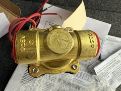 Asco Redhat 8222G095 3/4″ steam solenoid Valve 120VAC 120/60 2W new in Box