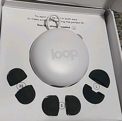 (x2) Loop Quiet 2 Ear Plugs for Noise Reduction 14 Rating BLACK Open Box