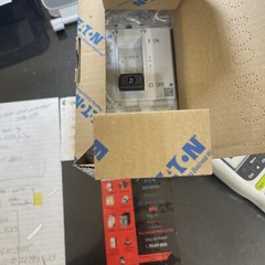 EATON. NZMN2-A200-BT-NA. UL LISTED. WITH BOX LUGS