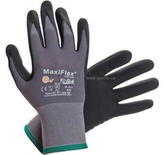 G-TEK MaxiFlex 34-874 PIP Seamless Knit Nylon Gloves – 12 Pairs Medium