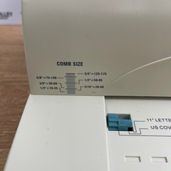 GBC CombBind C95e Electric Binding Machine 15 Sheet Punch 7705601 Office Binder