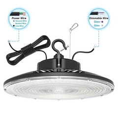 300W UFO Led High Bay Light Industrial Warehouse Lighting 45000LM Dimmable 5000K