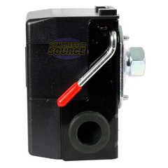 Single Port Air Compressor Pressure Switch Control Valve 145-175 PSI w/ Unloader