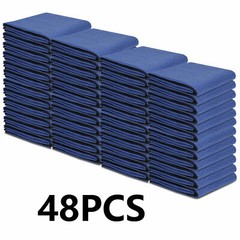48 Pack 80″ x 72″ Moving Blankets Pro Economy Blue Shipping Furniture Pads