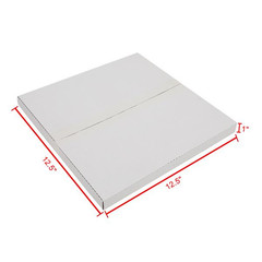 100 Album Paper Box 12.5 ” x 12.5″ x 1/2 “& 1” (31.75 * 31.75 * 1.27cm & 2.54cm)
