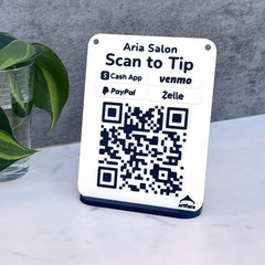 Thin QR Code Payment Sign – Artfare Micro