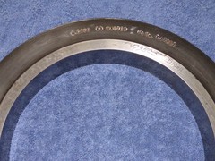 8.500″ XX MASTER RING.SELLING AS IS