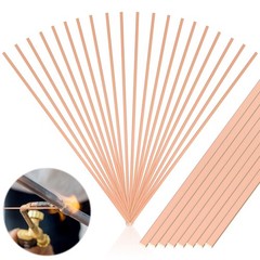 20 Pcs 15% Silver Brazing Rods AWS BCuP-5 Solder Phosphor Copper 20PCS