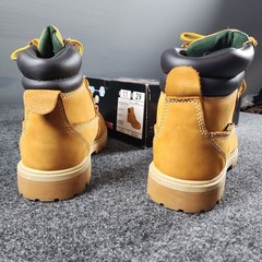 Brahma Hubert Work Boots Mens 11 Wheat Waterproof Leather Oil ResistantSoft Toe